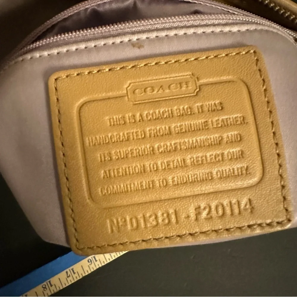 Coach Ashley Leather Hippie Bag